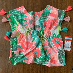 Cat & Jack 12m Tassel Swimsuit Coverup